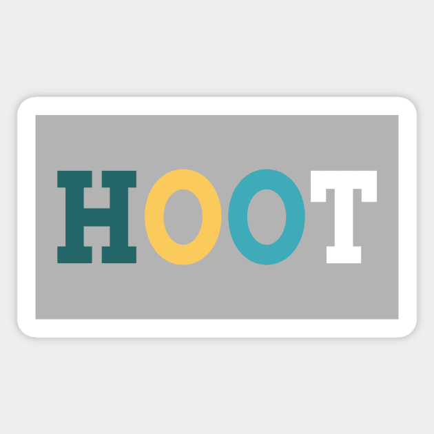 Hoot Studio Rainbow Sticker by TheHootStudio